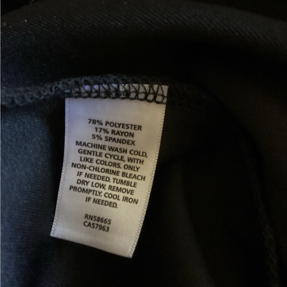 Nwt Nordstrom‎ Size S Black A- line Skirt - Picture 4 of 6